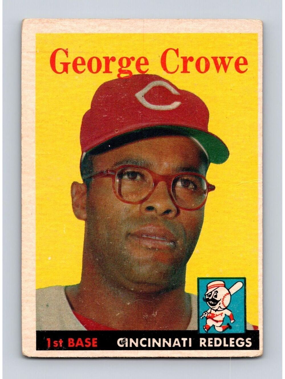 1958 Topps #12 George Crowe Baseball Card